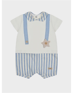 Песочник с имитацией шорт в полоску Marlu