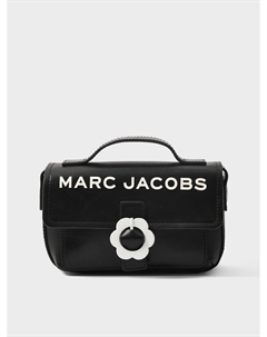 Сумка черная с цветком Marc jacobs