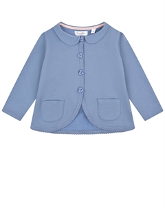 Синяя кофта с пуговицами в форме сердечек Sanetta