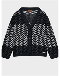 Кардиган с декором "зигзаги", серый Missoni