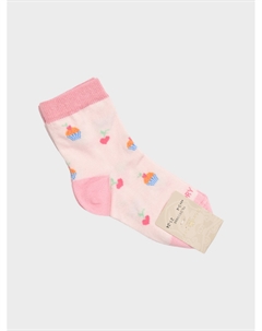 Носки с принтом "капкейки", розовые Story loris