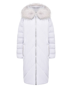 Пальто с меховой опушкой Diego m