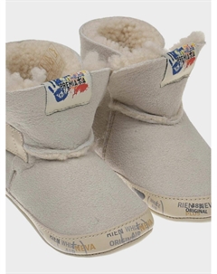 Пинетки-угги, кремовые Premiata