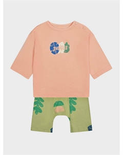 Пижама толстовка+брючки, принт джунгли Bamboobebe