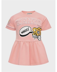 Платье с лого Kenzo
