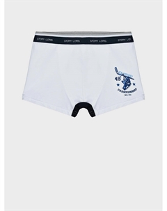 Трусы-боксеры с принтом хоккей, белые Story loris