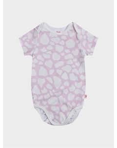 Боди с коротким рукавом, розовый Tony tots