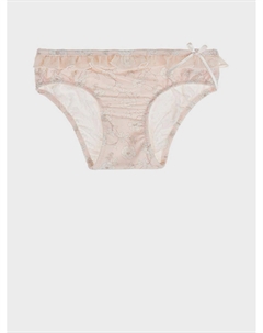 Розовые трусы с цветочным принтом La perla