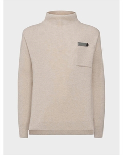 Кашемировый джемпер кремового цвета Brunello cucinelli