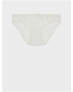 Трусы с кружевной отделкой, белые Story loris