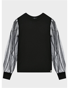 Толстовка с рукавами из тюля Dan maralex