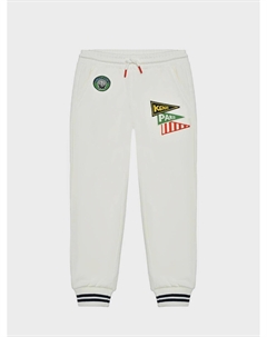 Брюки спортивные с патчами лого Kenzo