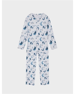 Пижама с принтом "полумесяцы" Amiki