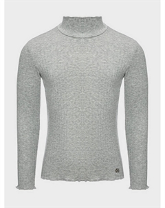 Водолазка в рубчик, серая Dan maralex