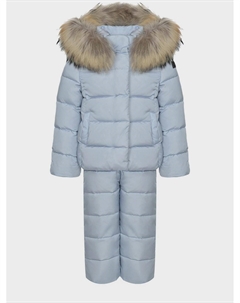 Комплект: куртка и полукомбинезон, голубой Il gufo