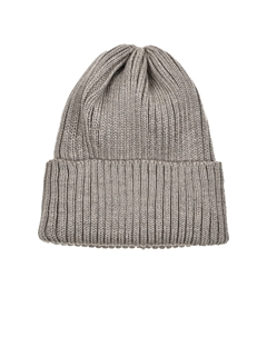 Шапка с отворотом, коричневая Jan&sofie