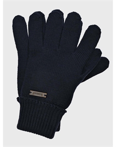Шерстяные перчатки, темно-синие Il trenino