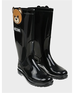 Резиновые сапоги с декором "медвежонок" Moschino