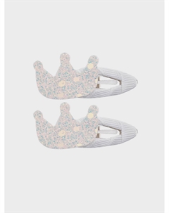 Набор заколок клик клак корона, 2 шт Rena chris