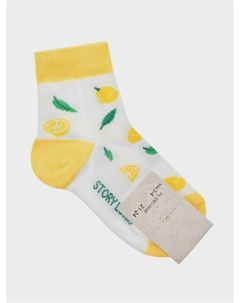 Носки с принтом "лимоны" Story loris