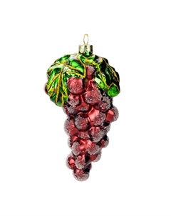 Подвеска "Гроздь винограда Каберне Фран", 6,5x6,5x12 см Holiday classics