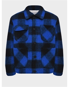 Куртка-рубашка в клетку с подкладкой Msgm