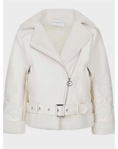 Дубленка из эко-кожи Ermanno scervino