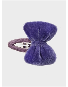 Заколка клик клак с бантиком, сиреневая Rena chris