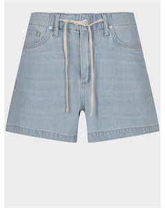 Голубые джинсовые шорты Paige
