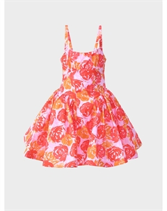 Платье с принтом "розы" Dan maralex