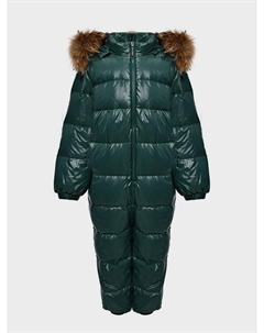 Комбинезон c отдекой из меха енота Manudieci