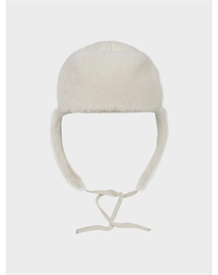 Шапка из овчины, белая Ploomlé