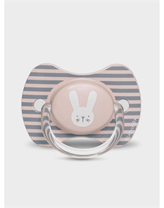 Пустышка premium Hugge Baby с круглой силиконовой соской от 6 до 18 мес Suavinex