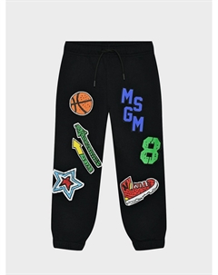 Спортивные брюки с разноцветным принтом Msgm