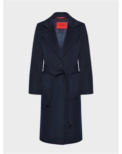 Пальто из шерсти с поясом Max&co