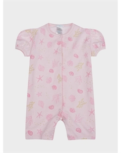 Розовый песочник с морским принтом Lyda baby