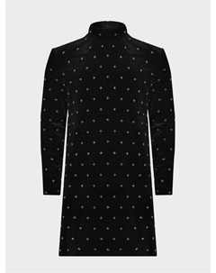 Бархатное платье со стеклярусом Dan maralex