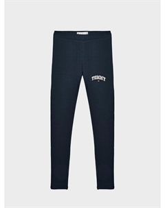 Леггинсы с логотипом, темно-синие Tommy hilfiger