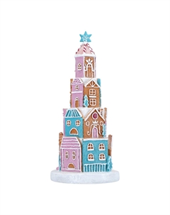Новогодний сувенир "Имбирный пряничные домики-башни" Timstor