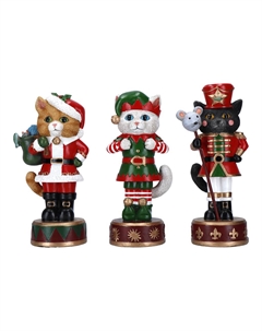 Фигурка Кот в Костюме, 3 вида, 8,9x7,6x25,4 см Timstor