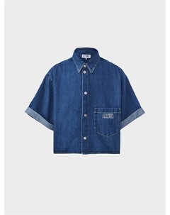 Рубашка джинсовая укороченная Mm6