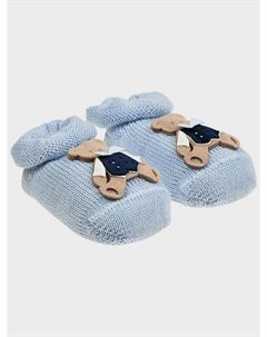 Вязаные носки с аппликацией Story loris