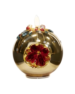 Шар 3D "Цветок ", 12см, красный Goodwill