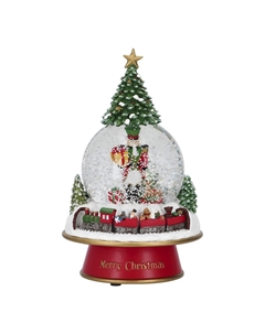 Новогодний сувенир "Снежный шар с Щелкунчиком" Timstor