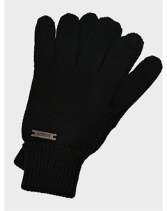 Шерстяные перчатки, черные Il trenino