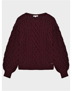 Джемпер, крупная вязка косами Chloe