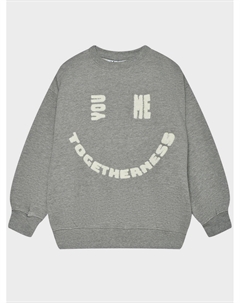 Свитшот с принтом "смайл", серый Molo