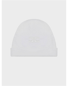 Трикотажная шапка, белая Elisabetta franchi