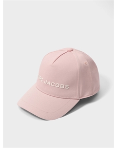 Бейсболка с лого, розовая Marc jacobs