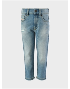 Джинсы выбеленные с разрезами Diesel